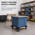 thumbnail image 2 of Simpli Magic 2-Pack Wooden Dolly, 1000 lb Capacity Each - Multi Purpose Platform Truck & Garage Moving Cart, 2 of 5