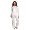 thumbnail image 1 of LOFT Crew Neck Tee & Pant PJ Set, 1 of 6