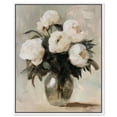 thumbnail image 2 of Cream Roses Vase Floral Canvas Print by Oliver Gal Prints, 2 of 4