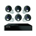 thumbnail image 1 of Night Owl Expandable 8 Channel Wired Bluetooth DVR with (6) Wired 4K UHD Spotlight Cameras with Audio and 2TB Hard Drive, 1 of 12