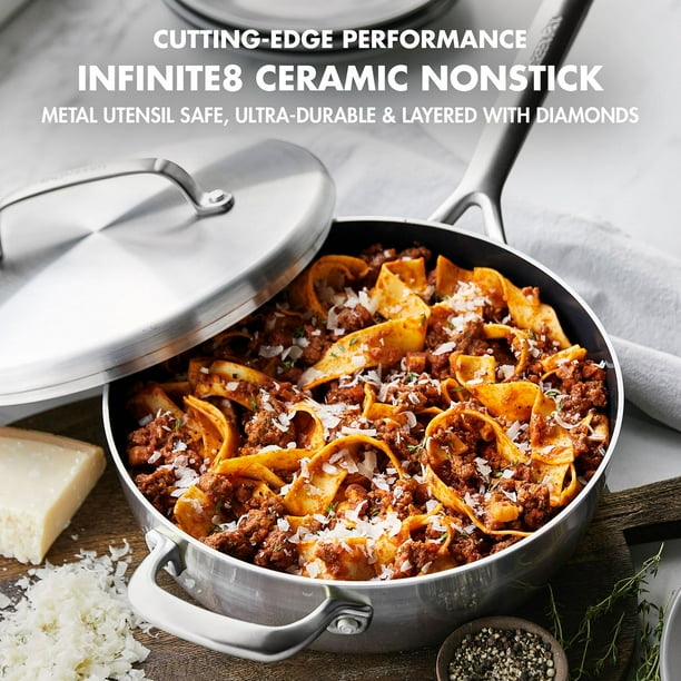 GreenPan GP5 10-Piece Stainless Steel Cookware Set - Samsclub.com