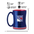 thumbnail image 3 of Logo Brands New York Rangers 14oz Relief Mug Set, 3 of 5