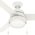 thumbnail image 5 of Hunter 52" Aker Indoor Rated Ceiling Fan with LED Light Kit and Pull Chain, Assorted Colors, 5 of 8