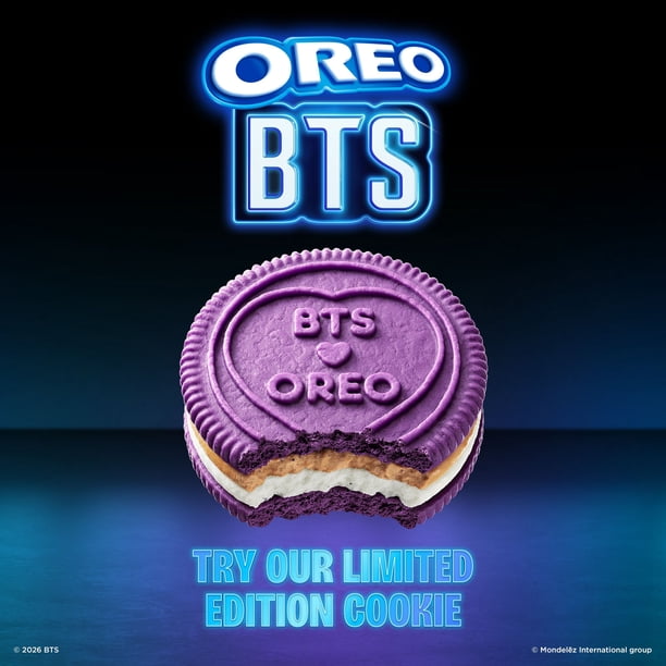Oreo BTS & OREO Double Stuf Cookies Variety Pack, 1.02 oz., 40 pk