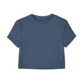 thumbnail image 5 of Member's Mark Women's Buttery Soft Cropped T-Shirt, 5 of 6