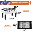 thumbnail image 3 of Hall Of Games 56” Phoneix Standard Size Foosball Table, 3 of 8