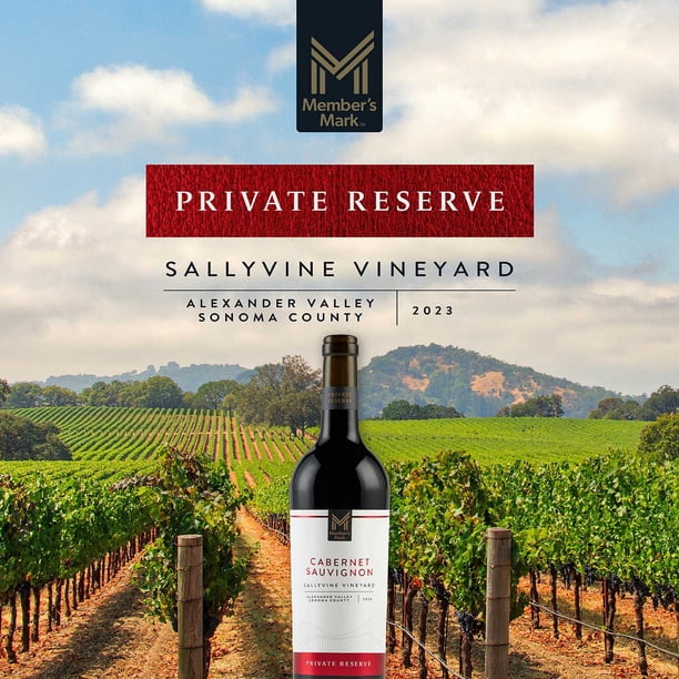 Member's Mark Sallyvine Vineyard Alexander Valley Cabernet Sauvignon, 750  ml - Samsclub.com
