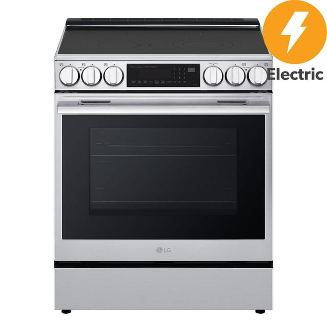 LG 6.3 cu. ft. Electric Single Oven Slide-in Range with New Handle and Instaview®
