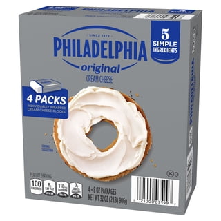 Philadelphia Original Cream Cheese Blocks, 8 oz., 4 pk.