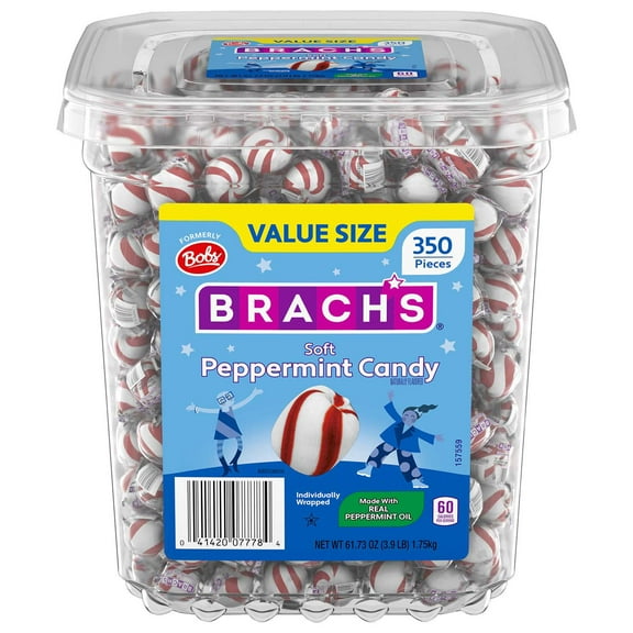 Brach's Soft Peppermint Candies, 350 pcs.