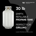 thumbnail image 2 of Worthington Pro Grade 30 lb. Empty Propane Tank, 2 of 4
