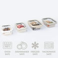 thumbnail image 5 of Bentgo 8-Piece Leak-Proof Glass Meal Prep Set (Assorted Colors), 5 of 6