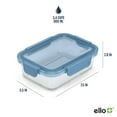 thumbnail image 6 of Ello Color Lock 10-Pack Leak-Proof Glass Food Storage Containers, 3.4 Cup, 6 of 6