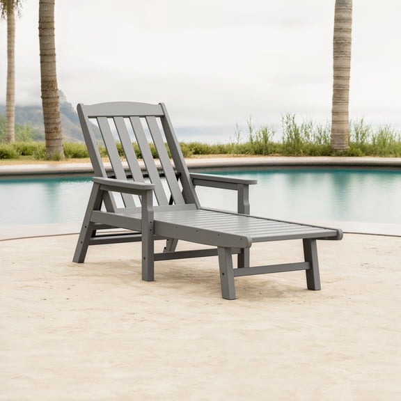 POLYWOOD Gulf Shores Chaise with Arms