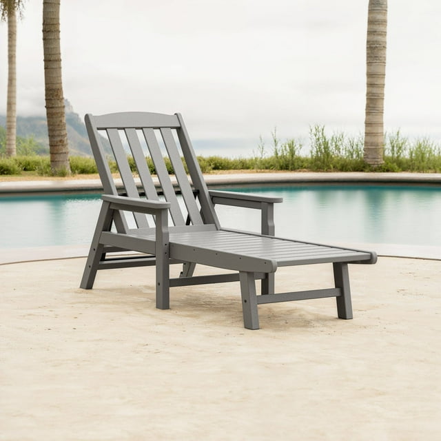 POLYWOOD Gulf Shores Chaise with Arms