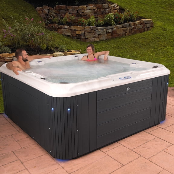 Everlast Spas Indulgence 7-Person 100-Jet Acrylic Spa, Choose Seating