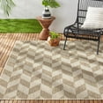 thumbnail image 2 of Nicole Miller New York Patio Country Calla Contemporary Herringbone Indoor/Outdoor Area Rug, 2 of 9