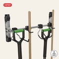 thumbnail image 3 of Keter Multi Hanger Mount Tool Storage Rack Wall Organizer, 3 of 14