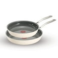thumbnail image 1 of T-fal Ceramic 2-Piece Non-Stick Induction Frypan Set, 10.5" and 12", 1 of 7