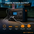 thumbnail image 7 of 5,000 Watt Wattbricks Energy  Peak Portable Solar Generator & 120-Watt Portable Solar Panel Bundle, 7 of 9
