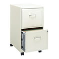 thumbnail image 8 of Hirsh 18" Deep 2-Drawer Mobile Letter Width Vertical File Cabinet, Choose Color, 8 of 18