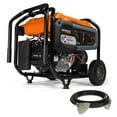 thumbnail image 1 of 10,000/8,000- Watt Generac Gas-Powered Portable Generator With CO Sensor + Electric Start / 25ft Extension Cord, 1 of 6