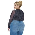 thumbnail image 8 of Edited by Remi Bader Women's Long Sleeve Mesh Top, 8 of 10