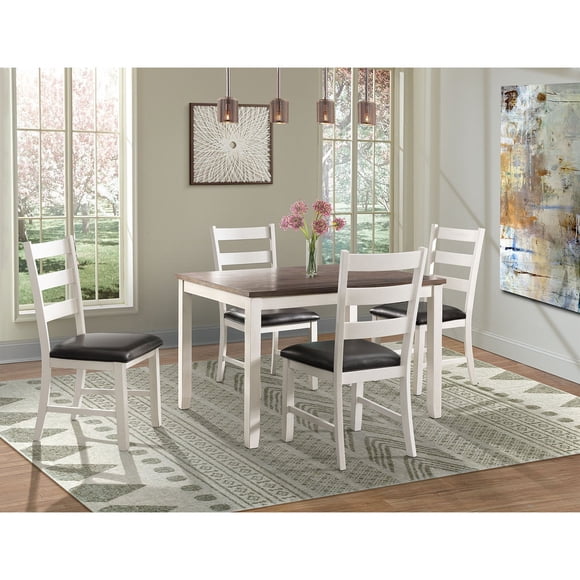 Society Den Kona 5-Piece Dining Set, Choose Height & Color