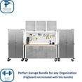 thumbnail image 2 of Seville Classics UltraHD 6-Piece Steel Garage Cabinet Storage Set With Rolling Workbench, 12' Wide, 2 of 17