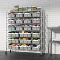thumbnail image 10 of Seville Classics Extra Wide 7-Tier NSF 21-Bin Rack, 48" W x 14" D x 56" H, 10 of 10