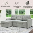 thumbnail image 2 of Kylie Storage Sectional with Pullout Bed, Assorted Colors, 2 of 9