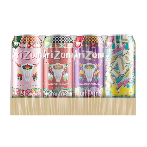 Arizona Juice and Tea Variety Pack, 15.5 fl. oz., 24 pk