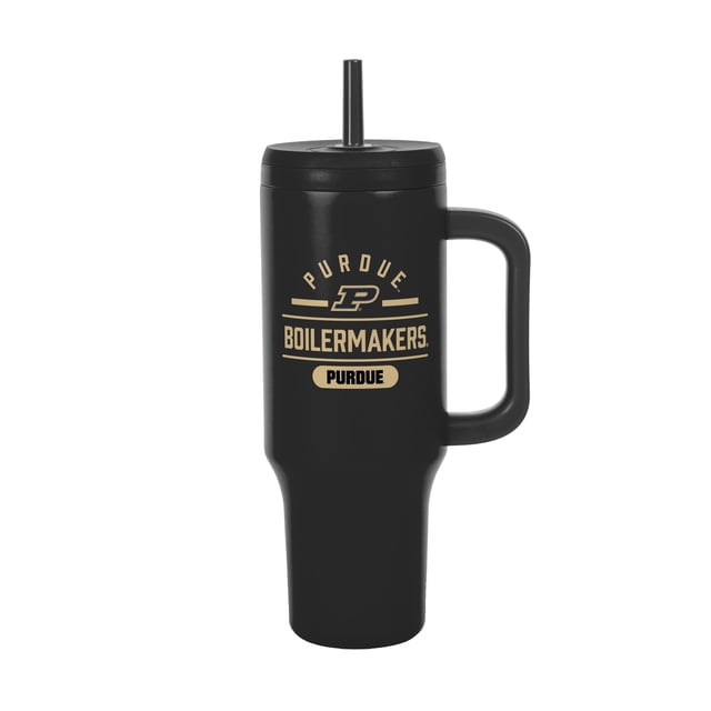 Logo Brands Purdue Boilermakers Stainless Steel Leakproof Tumbler
