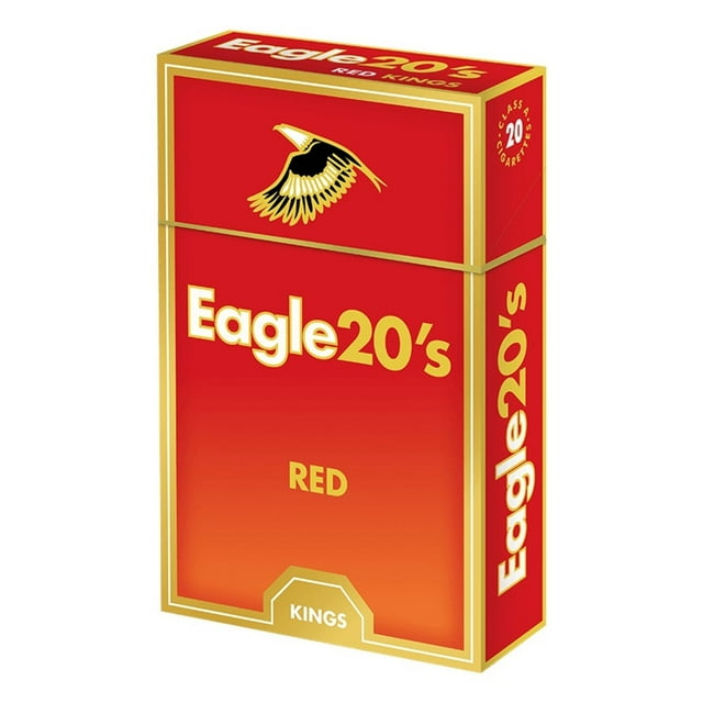 Eagle 20's Red Kings Box 20 ct., 10 pk.