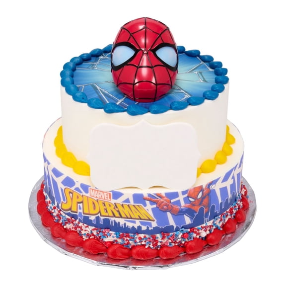 Marvel's Spider-Man Two-Tier Cake
