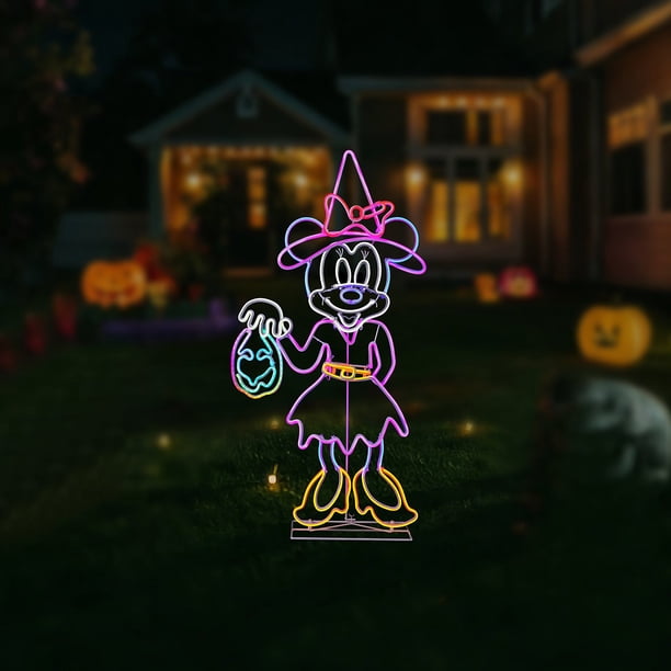 ミニーマウス3Dイルミネーション Disney 4' Neon Minnie Mouse - Samsclub.com