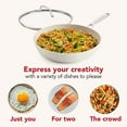 thumbnail image 7 of KitchenAid 10-Piece Hard-Anodized Ceramic Induction Cookware Set, 7 of 11