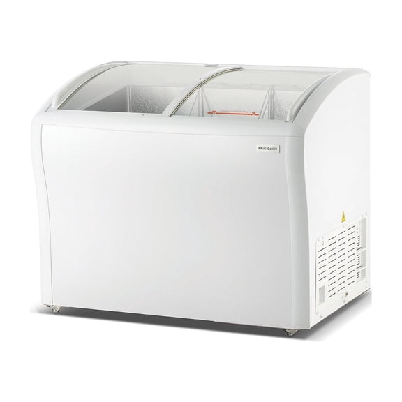 Frigidaire 9.0 cu. ft. Curved Glass Top Freezer