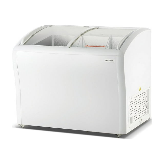 Frigidaire 9.0 cu. ft. Curved Glass Top Freezer
