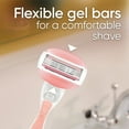 thumbnail image 5 of Venus Comfortglide Women's Razor Handle + 12 Cartridges, White Tea, 5 of 11