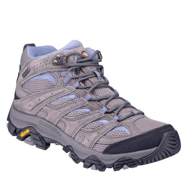 (取寄) メレル レディース モアブ 3 ミッド ハイキング ブーツ Merrell women Moab 3 Mid Hiking Boots (For Women)  Bracken/Purple Merrell Women's Moab 3 Mid Waterproof Hiking Boot - Samsclub.com