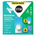 thumbnail image 1 of STEM Light Trap, Attracts and Traps Flying Insects, Emits Soft Blue Light Includes Starter Kit with 2 Light Traps and 6 Refills, 1 of 7