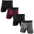 thumbnail image 1 of Reebok Men's 4-Pack Performance Boxer Brief, 1 of 4