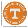 thumbnail image 2 of Collegiate Round Paper Plates, 10", 85 ct., Choose Your Team, 2 of 6