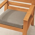 thumbnail image 3 of Member's Mark Lisbon Teak Deep Dining Set with Sunbrella Fabric, 7pc, 3 of 8