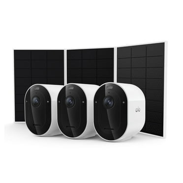 Arlo Pro Outdoor Security Camera 2K HDR (6th Gen) w/Solar Panels, 3-Pack