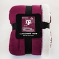 thumbnail image 3 of Officially Licensed NCAA Cloud Throw Blanket with Sherpa Back, 60" x 70", 3 of 4
