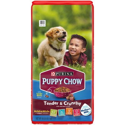 Purina Puppy Chow Tender Crunchy Dry Dog Food (40 lbs