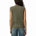 thumbnail image 3 of Frye Women's Cable Knit Sweater Vest, 3 of 9