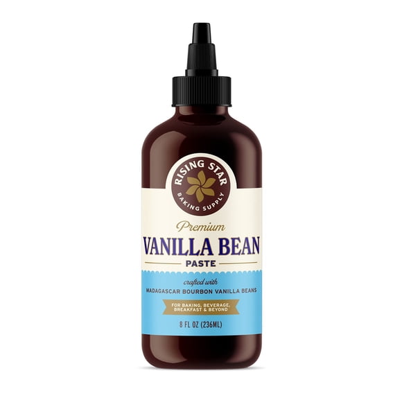 Rising Star Baking Supply Vanilla Bean Paste, 8 fl. oz.